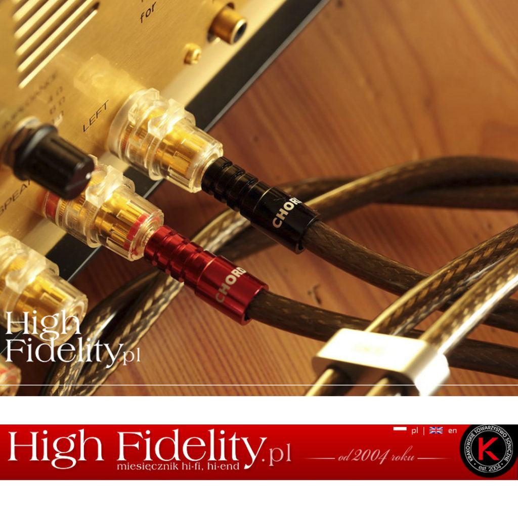 Product review Chord Company Epic XL speaker cable High Fidelity