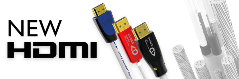 NEW Chord HDMI cables