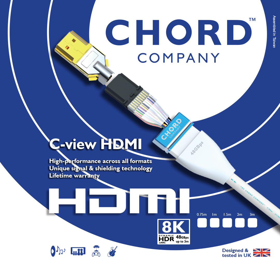 Chord C-view HDMI 3m, Cable HDMI 3m